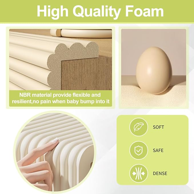 Baby Proofing Wall Corner Protector, Edge Guard Corner Protector, 6.56ft - Image 2