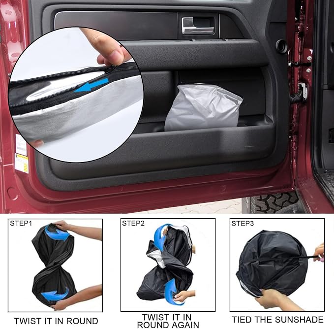 2024 Upgrade Front Windshield Sunshade fit - Image 4