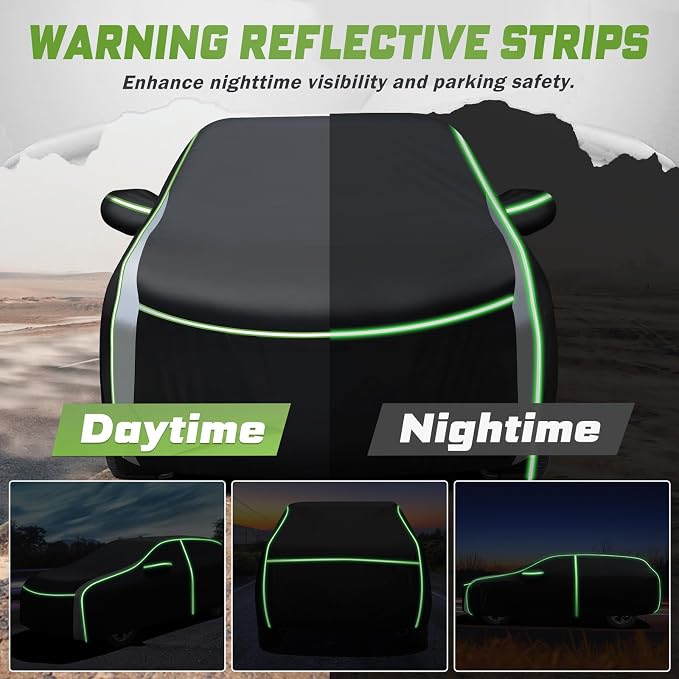 Mixsuper Liner Car Cover for Tesla Cybertruck 2024-2026, 7 Layers Waterproof - Image 7