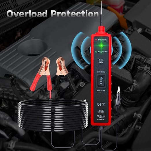 Automotive Car Circuit Tester 12V 24V DC Power Probe Tester - Image 5