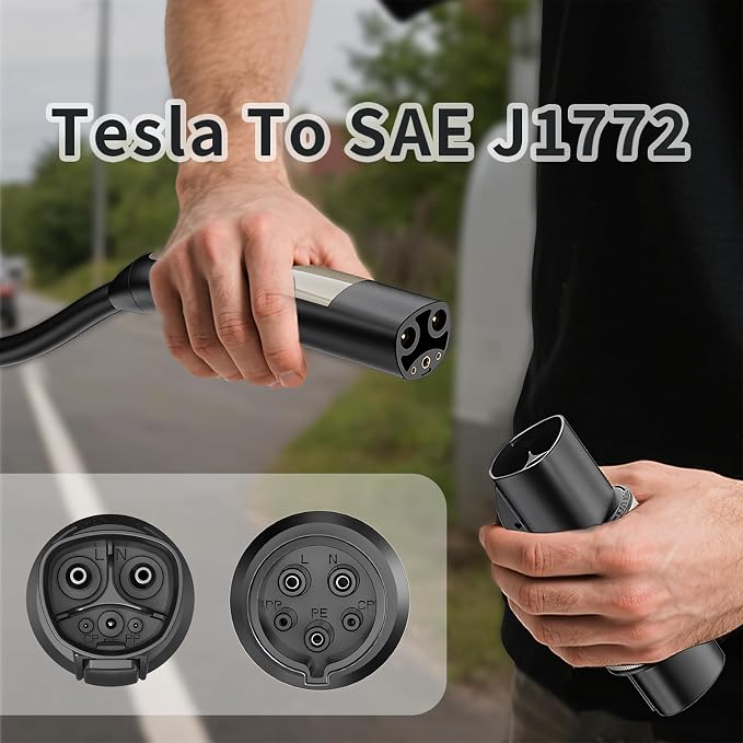 Tesla to J1772 Charger Adapter, 32 Amp / 220V, Compatible - Image 6