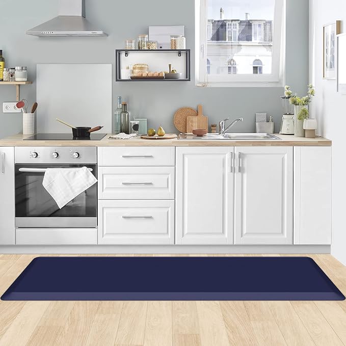 KitchenClouds Kitchen Mat Cushioned Anti Fatigue Kitchen Rug 0.8inch Waterproof - Image 7
