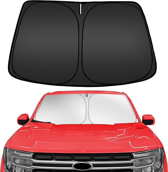 ARISMOTOR Windshield Sun Shade for Ford Maverick 2022-2025 2026, Custom Fit by ARISMOTOR