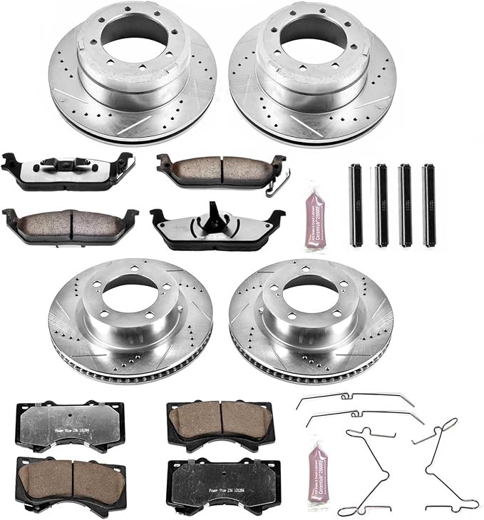 Power Stop Front and Rear Brake Kit - Image 2