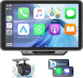 Wireless Car Stereo with Apple CarPlay/Android Auto, Portable Touch Screen Car by Gegaibe