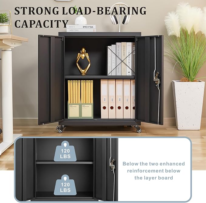 LUCYPAL Metal Storage Cabinet - Image 4