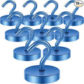 Neosmuk Magnetic Hooks, Cruise Ship Essentials, 120lb+ Heavy Duty Magnetic Hooks by Neosmuk