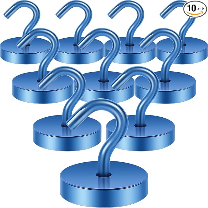 Neosmuk Magnetic Hooks, Cruise Ship Essentials, 120lb+ Heavy Duty Magnetic Hooks by Neosmuk