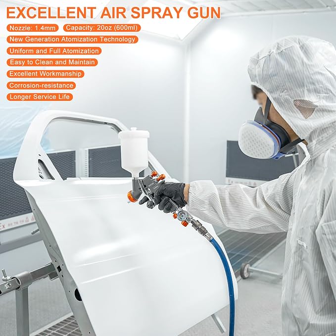 REFINE Air Spray Gun, Auto Paint Gun - Image 3