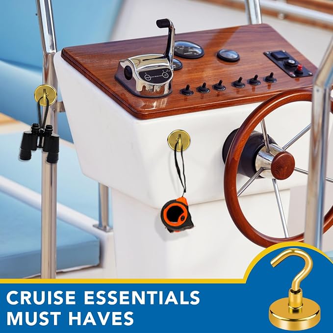 LOVIMAG Cruise Must Haves, 80Lb Magnet Hooks, Cruise Magnets - Image 2