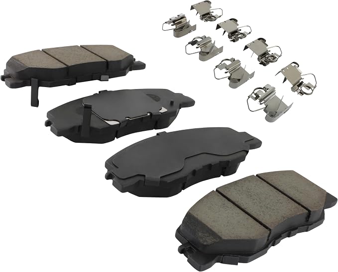 Premium Ceramic Front Brake Pads Compatible - Image 2