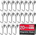 FINDMAG Magnetic Hooks, 30lbs+ Magnetic Hooks Cruise Ship Essentials 2025 by FINDMAG