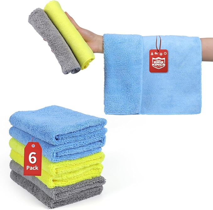 Wash Cloths for Car Interior & Exterior, Microfiber Towels Cleaning Highly - Image 8