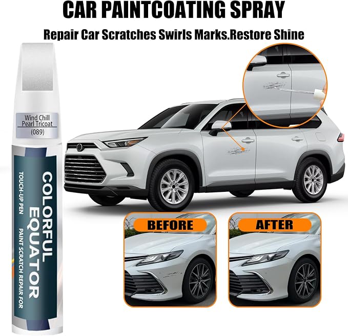 089 Wind Chill Pearl Tricoat Touch Up Paint - Image 3