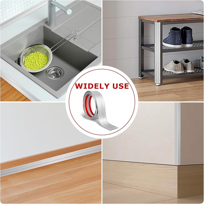Flexible Wall Corner Protector Moulding Trim Peel and Stick Wall Corner Guards - Image 5