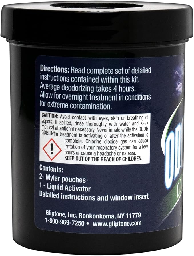 Odor Goblin, Chlorine Dioxide Fogger Odor Elimination System. Removes Many - Image 3