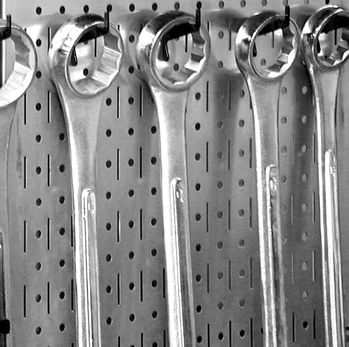 Wall Control Metal Pegboard Organizer 4ft Standard Storage Kit - Image 7