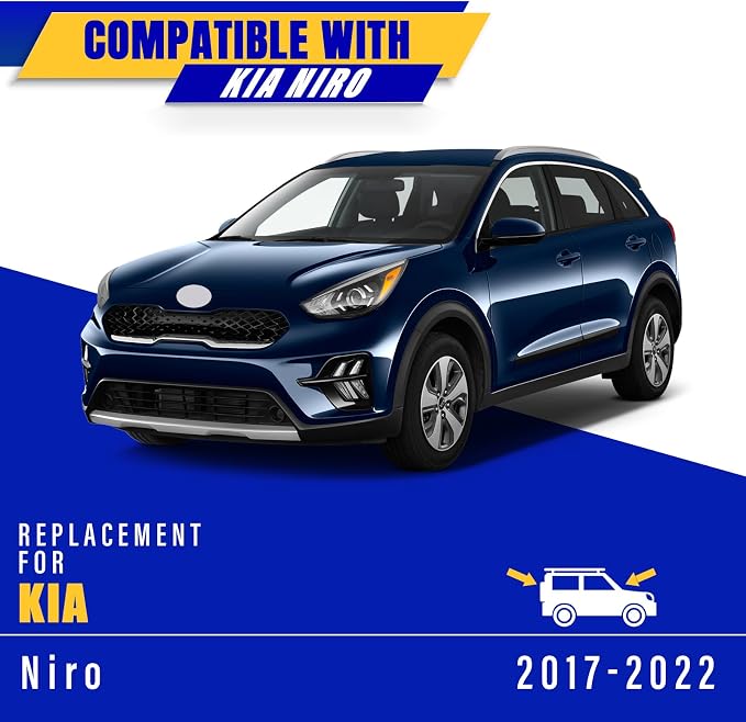 3 wipers Replacement for 2017-2021 2022 Kia Niro, Windshield Wiper Blades - Image 5