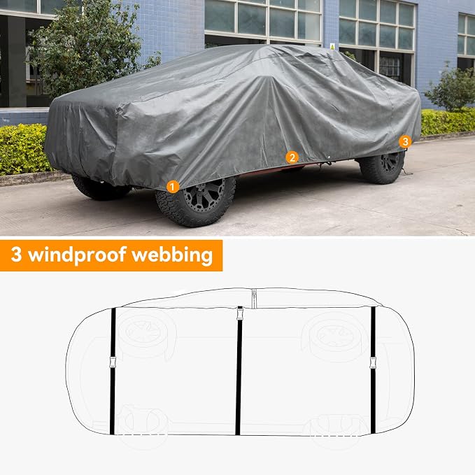 XCAR Ultra Light Waterproof Truck Car Cover - Image 2