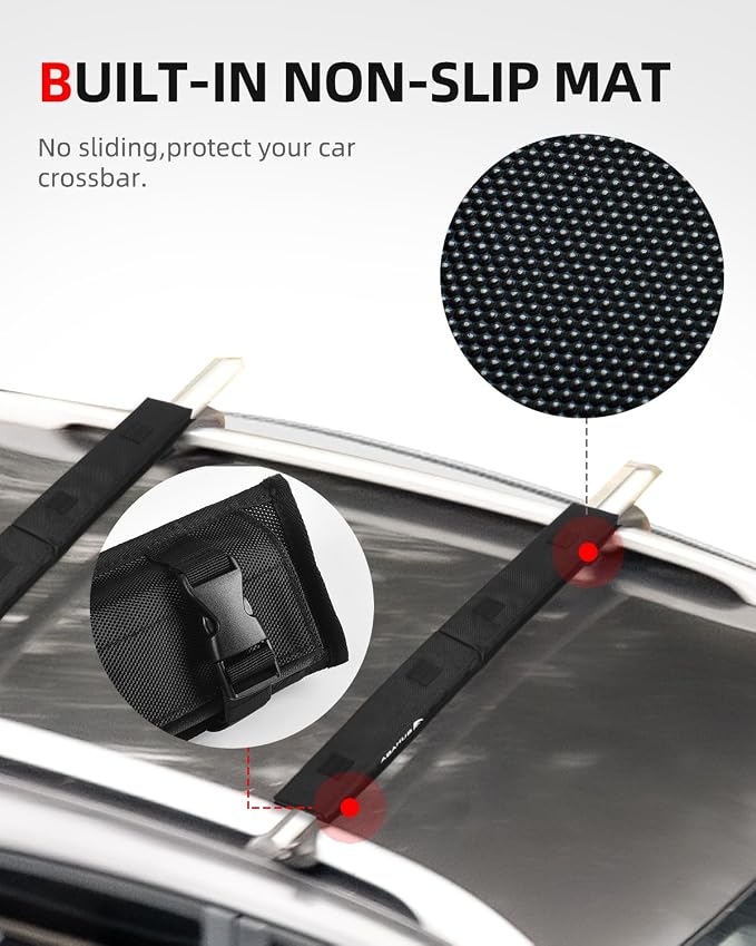 Abahub Soft Roof Rack Pads - Image 5