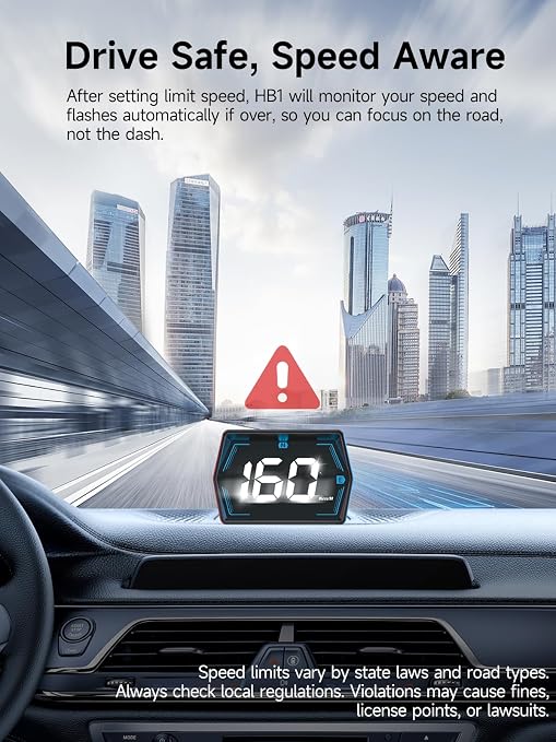 Moman Car HUD Digital Speedometer - Image 7