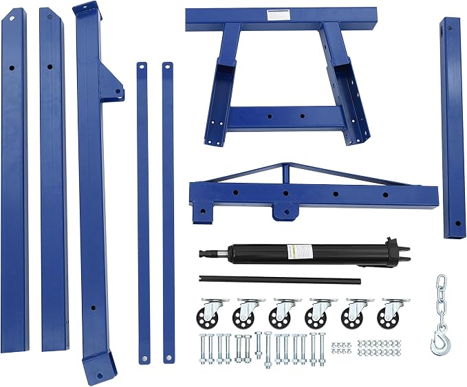 Engine Hoist Cherry Picker, 2 Ton Folding Hydraulic Engine Hoist - Image 7