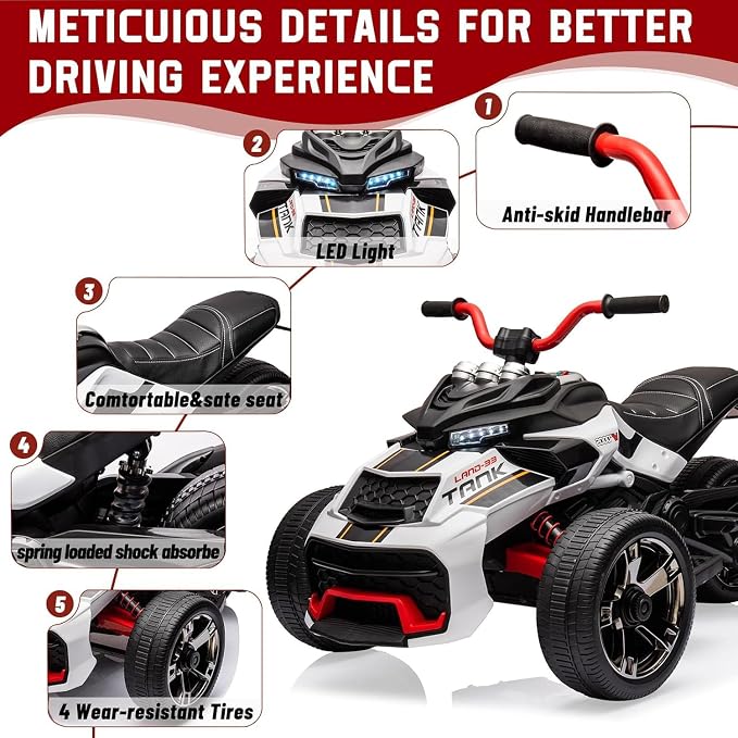 12V Kids Electric Ride-On Car - Image 3