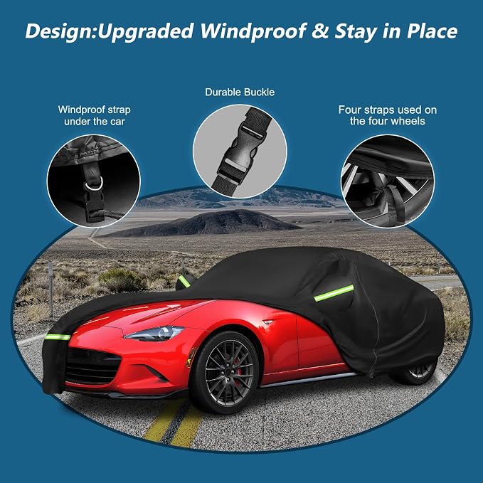 Waterproof Full Car Cover Custom Fit - Image 3
