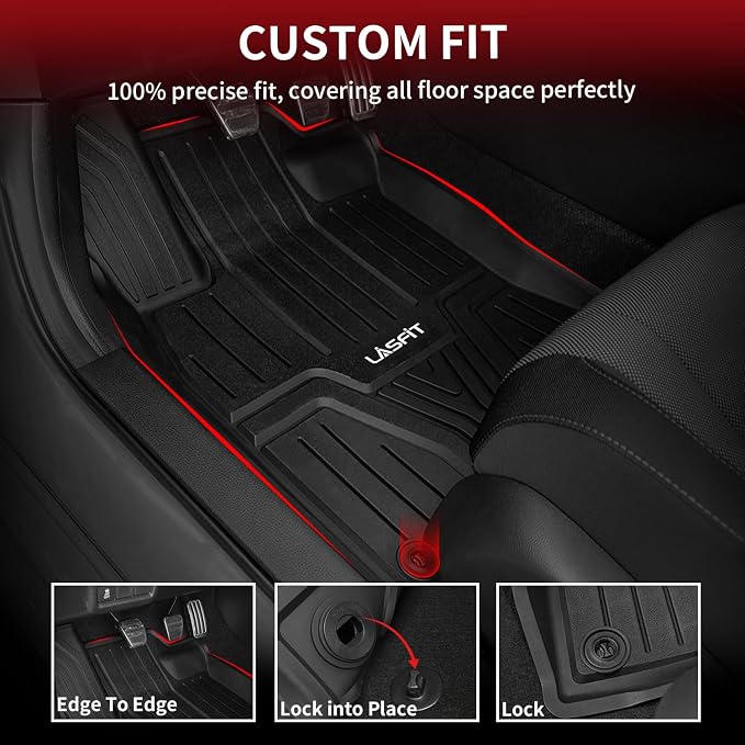 LASFIT Floor Mats for Honda Civic 2022-2025 2026 | for Acura Integra 2023-2025 - Image 3