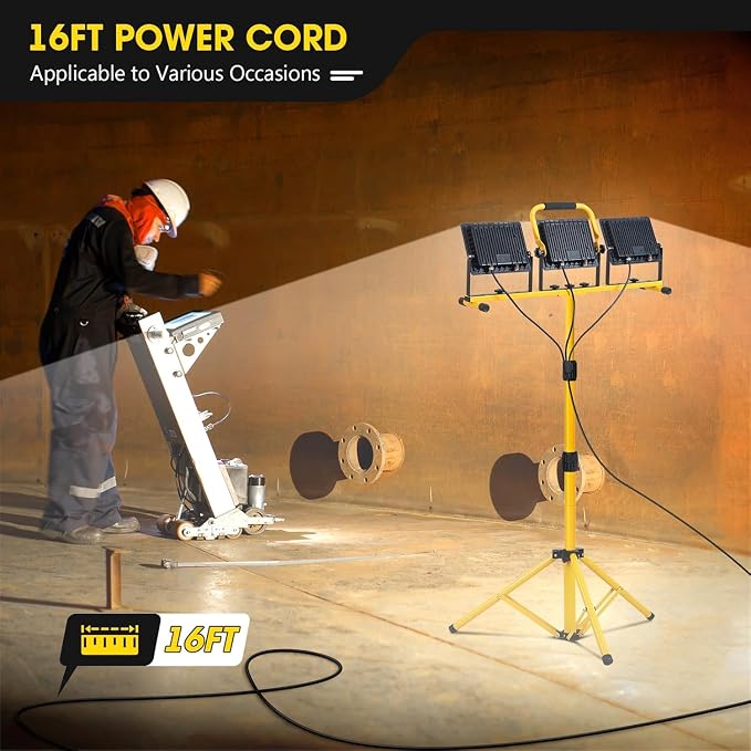21000 lumens LED work light, IP66 waterproof portable work light, - Image 6