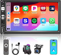 7” Wireless Apple CarPlay Double Din Car Stereo, FM Car Radio, IPS Touchscreen by Oeretzrac