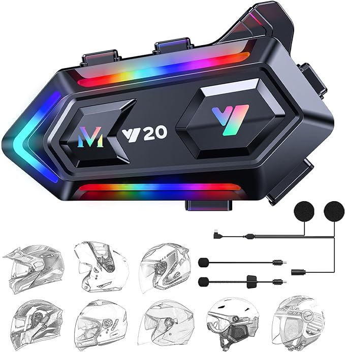 FEYA Motorcycle Helmet Speakers by FEYA