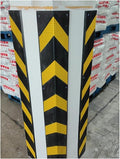 Parking Garage Wall Protector Corner Guard, 1cm Thick Rubber Column, by Unknown