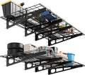 2 Pack 2x6ft Garage Storage Shelving Wall Mounted, 24-inch-by-72-inch 1600 Lbs by Unknown