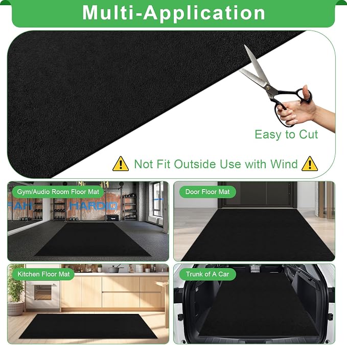 Golf Cart Parking Mat 9.84 ft. x 4.92 ft, 3.0MM Thickened Oil Absorbent - Image 7