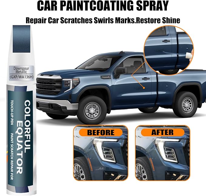 Downpour Metallic Touch Up Paint - Image 3