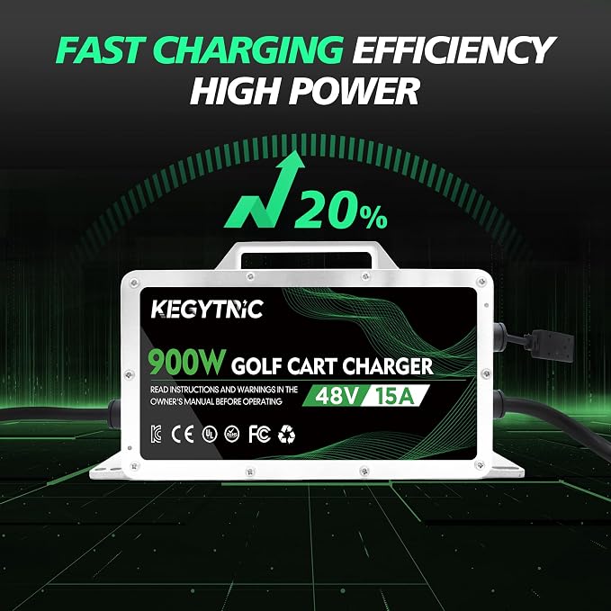 15 AMP 48 Volt Golf Cart Battery Charger - Image 3