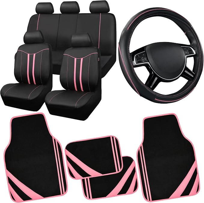 CAR PASS Car Seat Covers Full Set by CARPASS