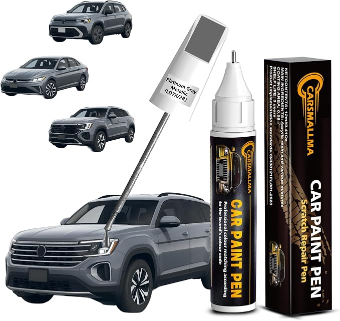 LD7X/2R Platinum Gray Metallic Car Touch Up Paint by Carsmallma
