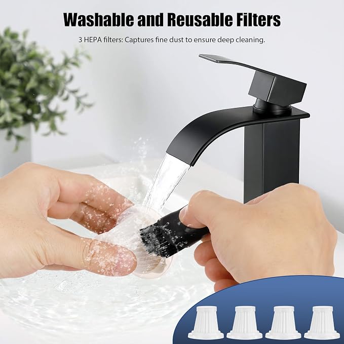 Car Vacuum Cleaner Portable Air Duster 2in1 Brushless Motor 80000 RPM Vacuum - Image 8