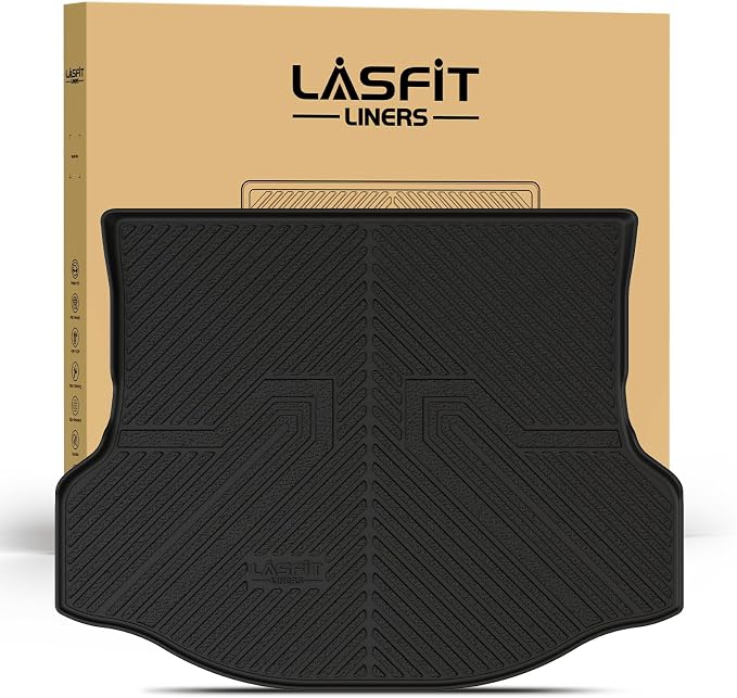 LASFIT Cargo Mat Fit for Toyota RAV4 2013-2018 TPE All Weather RAV4 Hybrid and by LASFIT