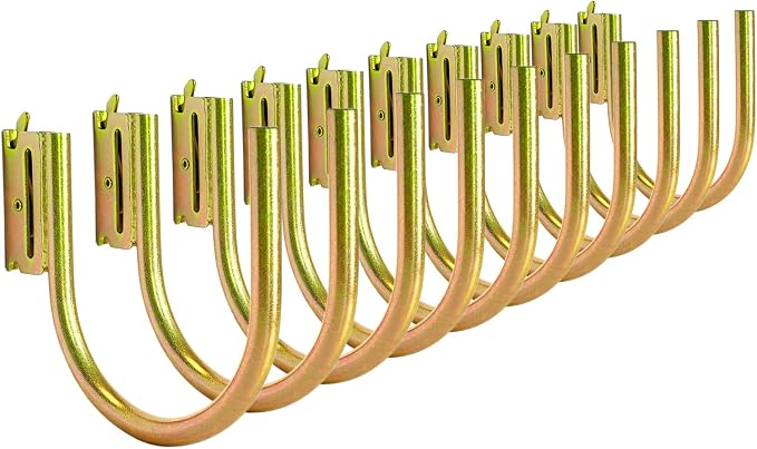 10 Pack 4" E Track J Hooks Heavy Duty Galvanized Steel E-Track Tie Down - Image 7
