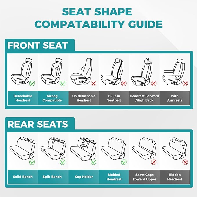 Car Seat Covers Full Set - Image 5