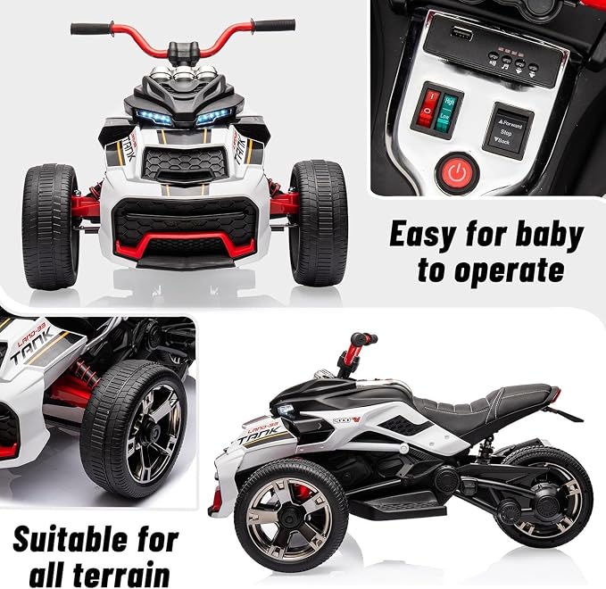 12V Kids Electric Ride-On Car - Image 4
