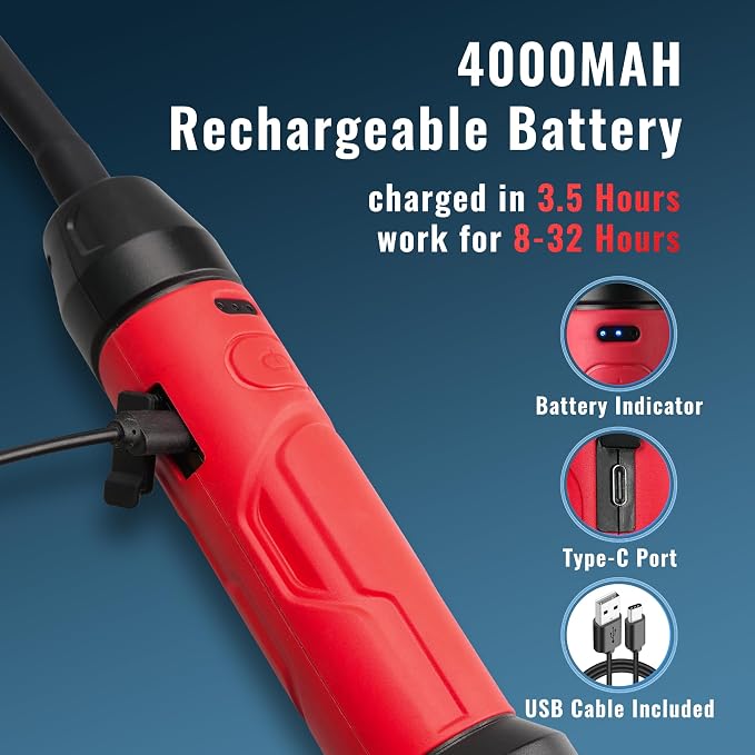 Rechargeable Work Light Magnetic, 800LM LED Work Light - Image 6