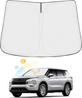 Windshield Sun Shade for Mitsubishi Outlander 2022-2025 2026 Thicken 6-Layer by Canvcle