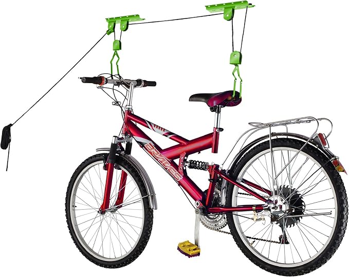 Bike Lane Products Bicycle Hoist 2-Pack Quality Garage Storage Bike Lift - Image 7