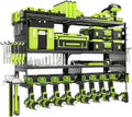 Power Tool Organizer Wall Mount, Heavy Duty Metal 4 Layer 8 Slots Drill Holder by TUSPEU