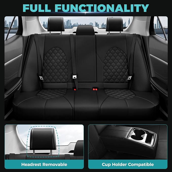 for Toyota Camry Seat Covers XLE XSE V6 2018 2019 2020 2021 2022 2023 2024 - Image 5
