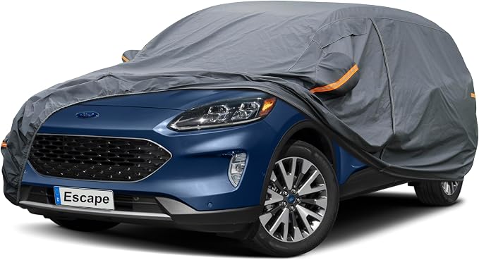 Premium Car Cover Custom Fit Ford Escape, 16 Layers Heavy Duty Car Cover by GUNHYI